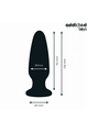 Large Size Anal Plug with Jewel by Addicted Toys | Intense and Safe Experience