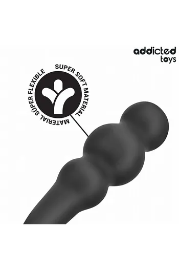 Anal Plug with Ring by Addicted Toys - Deep and Controlled Stimulation