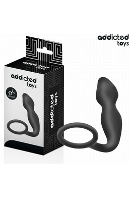 Anal Plug with Ring Model 2 Addicted Toys - Intense and Controlled Stimulation