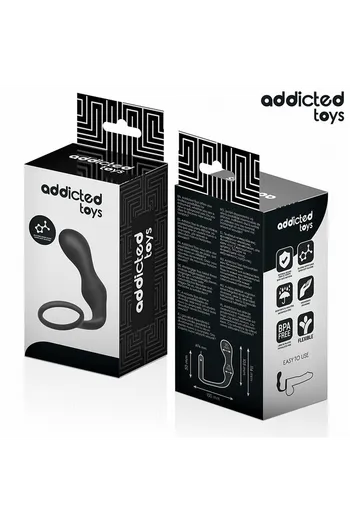 Plug Anale con Anello Modello 3 Addicted Toys - Stimolazione Profonda e Controllata