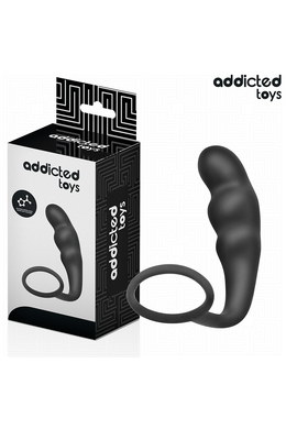Addicted Toys Model 4 Anal Plug with Ring - Deep and Controlled Stimulation