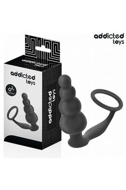 Anal Plug with Ring Model 5 Addicted Toys - Deep and Controlled Stimulation