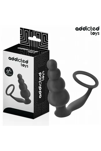 Anal Plug with Ring Model 5 Addicted Toys - Deep and Controlled Stimulation