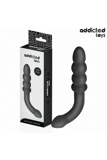 Massaggiatore Doppio 16,5 cm Addicted Toys - Stimolazione Anale Progressiva