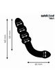 Massaggiatore Doppio 16,5 cm Addicted Toys - Stimolazione Anale Progressiva