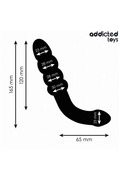 Massaggiatore Doppio 16,5 cm Addicted Toys - Stimolazione Anale Progressiva
