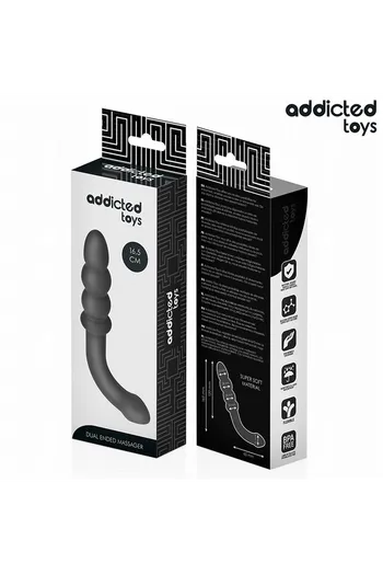Massaggiatore Doppio 16,5 cm Addicted Toys - Stimolazione Anale Progressiva