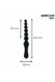 Massaggiatore Anale 24 cm Addicted Toys - Esperienza Progressiva e Intensa