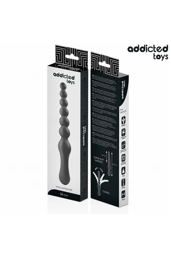 Massaggiatore Anale 24 cm Addicted Toys - Esperienza Progressiva e Intensa