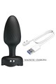 Anal vibrator with LED lights and 10 vibration functions