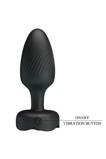 Vibratore anale LED con 10 funzioni e ricarica magnetica