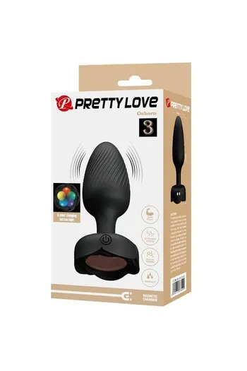 Pretty Love BI-040183 Anal Vibrator with LED Lights - Elegant Design & Powerful Vibrations