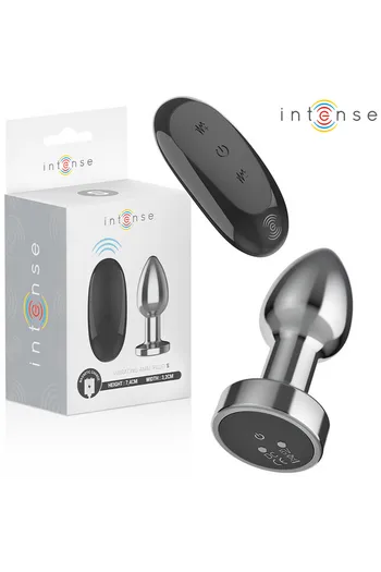 INTENSE Small Anal Vibrating Plug - Powerful Vibration and Safe Design