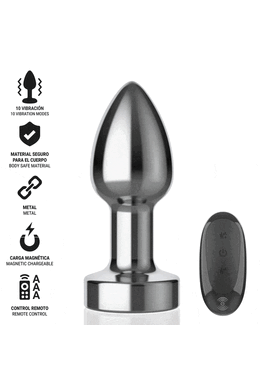 INTENSE Small Anal Vibrating Plug - Powerful Vibration and Safe Design