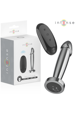 INTENSE Vibrating Anal Plug - Aluminum Dildo with 10 Vibration Modes