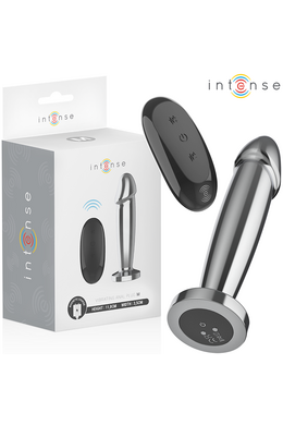 Plug Anale Vibrante INTENSE - Dildo in Alluminio con 10 Modalità