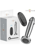 Plug Anale Vibrante INTENSE - Dildo in Alluminio con 10 Modalità