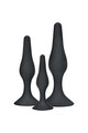 Curvy Companions Kit 3Pcs: Set di Plugs Anali Ergonomici per Piacere Intensivo