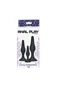 Curvy Companions Kit 3Pcs: Set di Plugs Anali Ergonomici per Piacere Intensivo