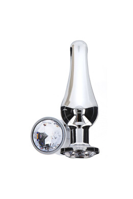 Diamond Bum Bijou - Anal Plug with Silver Jewel | TOYJOY