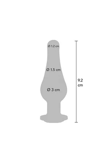 Diamond Bum Bijou - Tapón Anale con Gioiello in Argento | TOYJOY