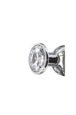 Diamond Bum Bijou - Anal Plug with Silver Jewel | TOYJOY