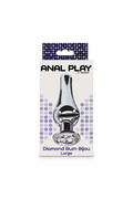Diamond Bum Bijou - Plug Anale con Gioiello in Argento | TOYJOY