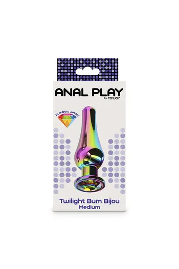 Twilight Bum Bijou - Plug Anale con Gioiello Arcobaleno | TOYJOY