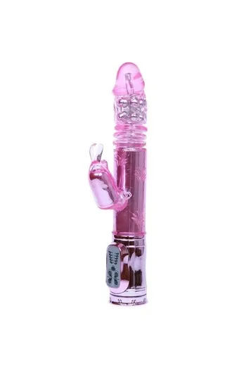 Butterfly Throbbing Bunny - Vibratore Rotante con Stimolazione Clitoridea