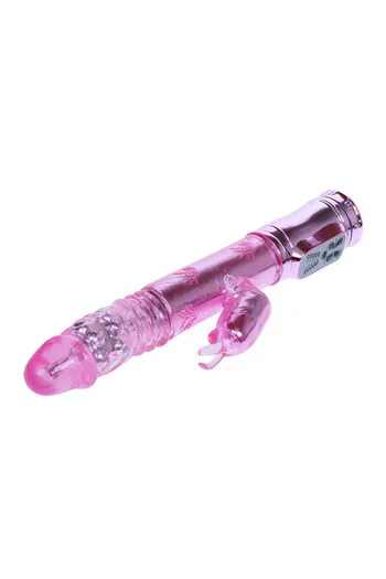 Butterfly Throbbing Bunny - Vibratore Rotante con Stimolazione Clitoridea