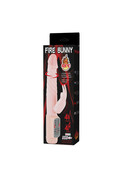 Fire Bunny: Vibro-Rotante con Stimolazione Clitoridea e Riscaldamento | Giocattolo Sessuale Avanzato