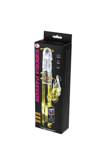 Vibratore Rabbit Siberia Passion Gold: Piacere Completo