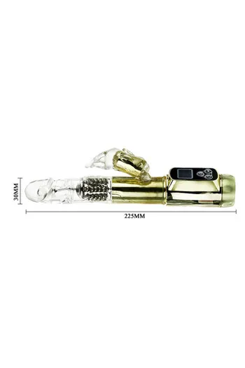 Rabbit Siberia Passion Gold Vibrator: Complete Pleasure