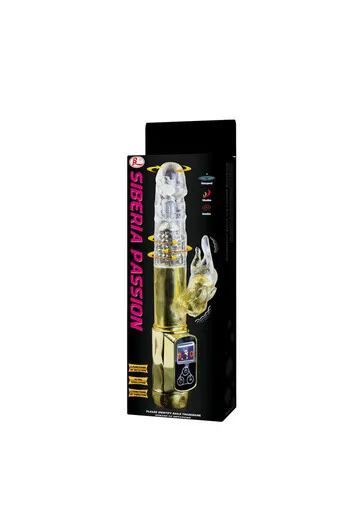Rabbit Siberia Passion Gold Vibrator: Complete Pleasure