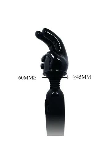 Hand-Shaped Interchangeable Head for Massager | Enhanced Manual Stimulation