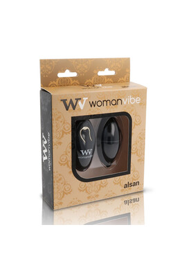 Womanvibe Alsan: Remote Control Vibrating Egg - 12 Vibration Modes