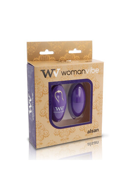 Womanvibe Alsan - Remote Control Egg Vibrator | 12 Vibration Modes