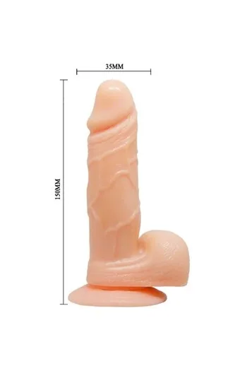 Rotating and Vibrating Dildo with Remote | Realistic Sensation
