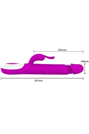 Adrian - Premium Silicone Vibrator with Up & Down Function | Pretty Love