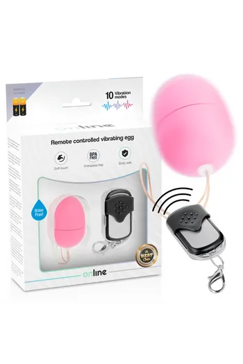 Remote Control Vibrating Egg - 10 Vibration Modes for Adventurous Couples | ONLINE