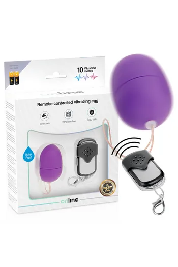 Remote Control Vibrating Egg - 10 Vibration Modes | ONLINE