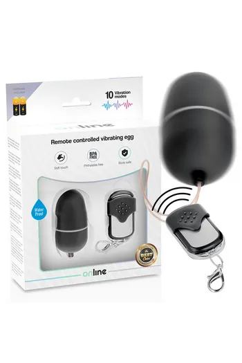 Uovo Vibrante con Telecomando - 10 Modalità di Vibrazione per Coppie Avventurose | ONLINE