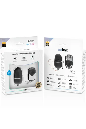 Remote Control Vibrating Egg - 10 Vibration Modes for Adventurous Couples | ONLINE
