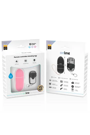 Remote Control Vibrating Egg - 10 Vibration Modes for Adventurous Couples | ONLINE