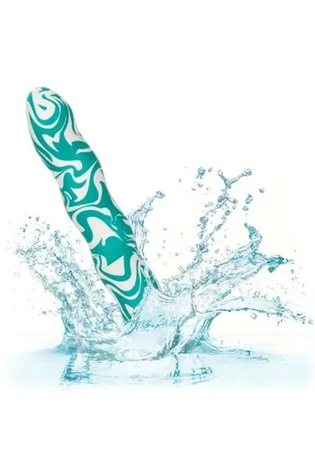 Naughty Bits Squiggle Dick Personal Vibrator - Curvilinear Avant-Garde Design