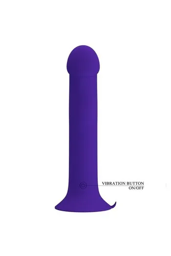 Dildo Ricaricabile con Vibrazione e Ventosa - Massimo Piacere