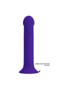 Dildo Ricaricabile con Vibrazione e Ventosa - Massimo Piacere