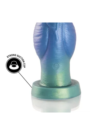 Arion: Remote Control Vibrating Dildo by EPIC CYBERSILICOCK - Mythological Pleasure