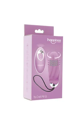 You Crack Me Up - Egg Vibrator with Rotating Anal Beads | ToyJoy