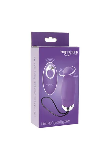 Make My Orgasm Egg-plode: Vibrating Egg with 8 Modes & Remote Control